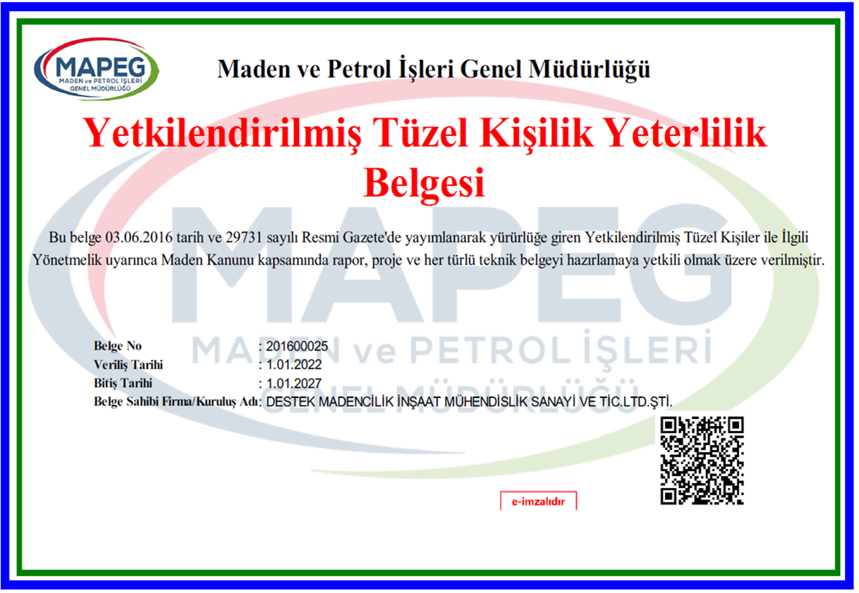 Büro Tescil Belgesi